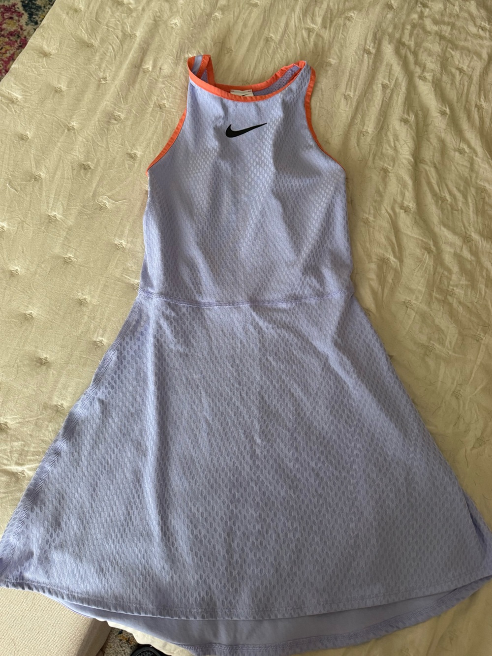 Nike Light purple dress with Orange Trim